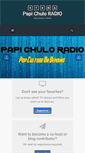 Mobile Screenshot of papichuloradio.com